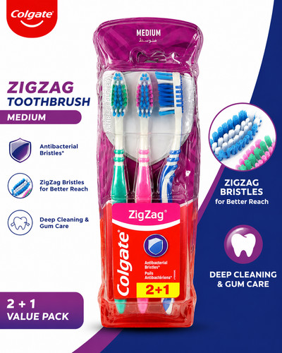 Colgate zigzag medium - x,