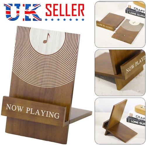 Wooden vinyl record storage - wooden,