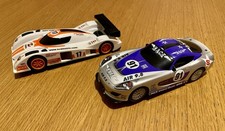 2 x Scalextric GT LMP Cars - Good Used Condition - DPR