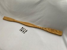 Standard canoe thwart solid ash , oiled complete with fixings 