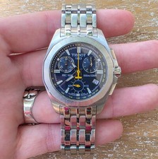 Tissot 1853 PRC 100 Chronograph Wristwatch P832/932 Cleaned With New Battery