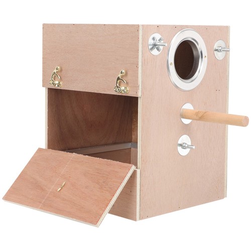 Parakeet nesting box - nesting, wooden