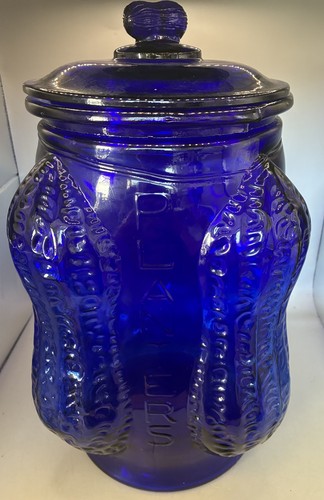 Large tall vintage cobalt - large, 14"