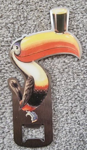 Guinness toucan bottle opener - toucan,
