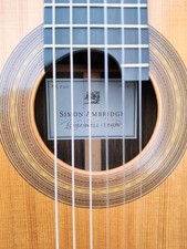 Simon Ambridge Classical Guitar - Renowned Luthier-made with single owner