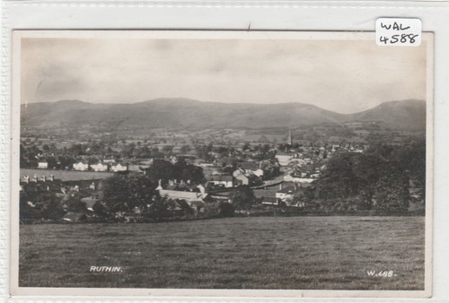 Ruthin view the town - ,