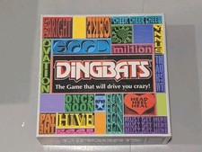 Dingbats Board Game Goliath Games - Vintage 1999