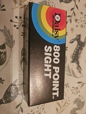 VINTAGE DAISY 800 POINT SIGHT IN ORIGINAL BOX AIR RIFLE AND AIR PISTOLS CROSMAN