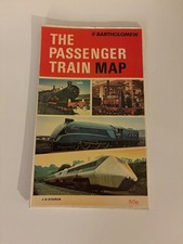 The Bartholomew Passenger Train Map - J D Storer