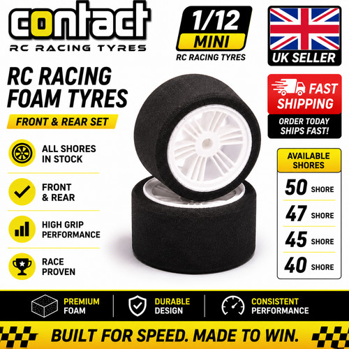 Mini oval foam - foam, tyres