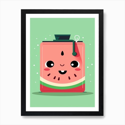Watermelon juice box - juice, with