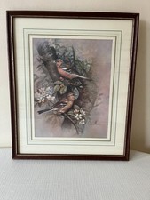 Vintage framed and signed