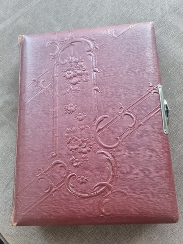 Victorian leather bound photo - victorian,