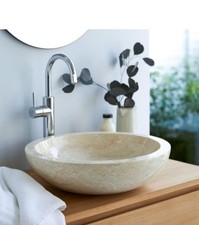 Tikamoon Marble Basin 43cm Round Counter Top RRP £198  
