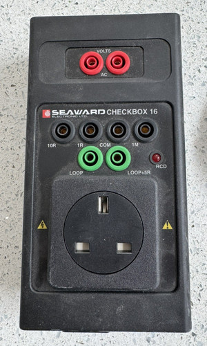 Seaward pat checkbox - pat,