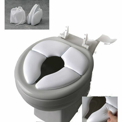 Padded folding potty seat - potty, |