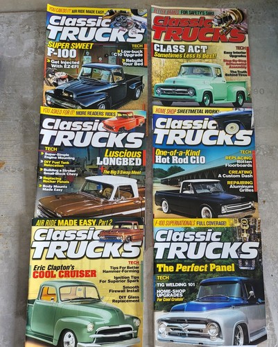 Classic trucks magazines lot - classic,
