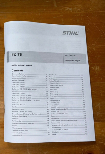 Fc75 stihl edger - stihl,