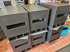 Set of 4 - W Audio Zenith S115 Bass Bins - 15" 600w RMS