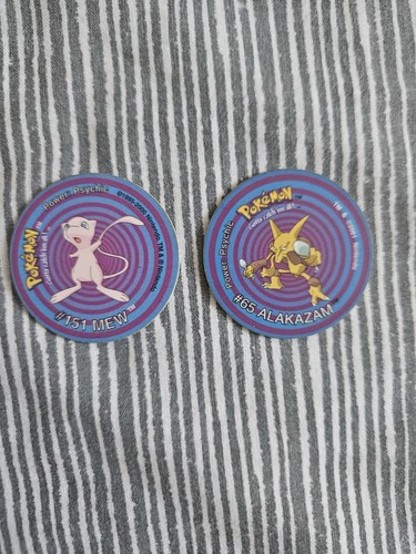 Mew and alakazam vintage - and,