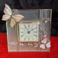 Juliana Glass Mantel Clock