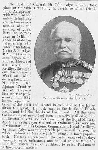 General sir john miller - john, adye