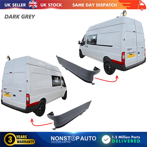 Rear bumper corner upper - 2x,