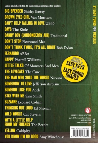 Easy tunes for ukulele book - 21,