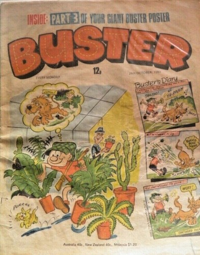 Buster comic october 1980 - comic, 25