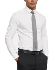 Mens plain modern slim fit - mens,
