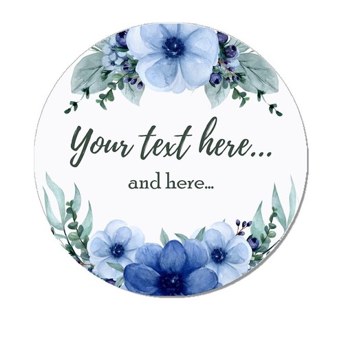 Personalised wedding stickers - personalised,