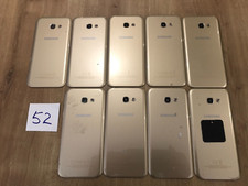 JOB LOT x 9 SAMSUNG A5 2017 A520 REAR BACK GLASS BATTERY COVER GOLD GRADE C