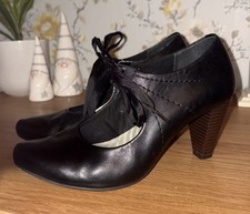 Clarks Black Leather Mary Jane