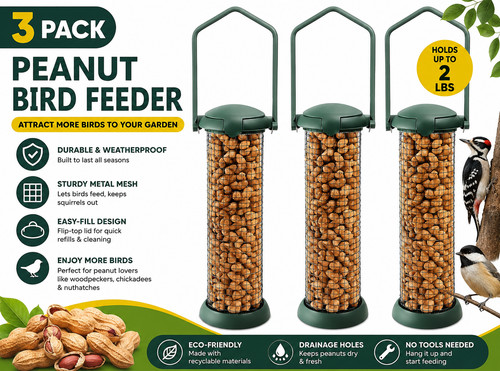 Hanging bird feeder garden - 3,