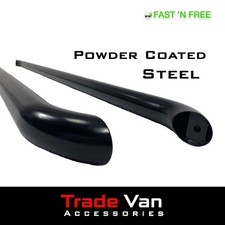 VAUXHALL VIVARO SIDE BARS SPORTLINE BLACK 2001-2019 SWB SECONDS D1271
