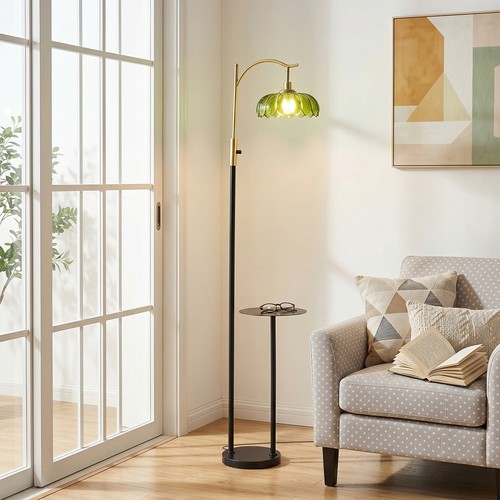 Modern floor lamp - modern, side