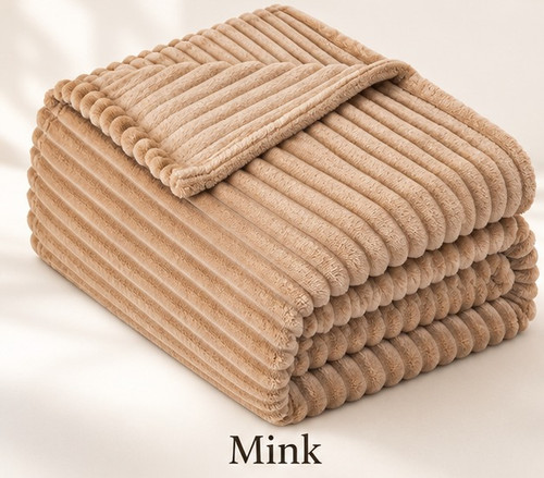 Fleece throw blanket single - fleece,