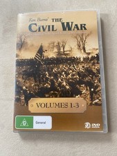 Ken Burns The Civil War Documentary Volume 1-3 Dvd