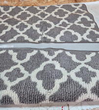 Grey Runner Rugs for Hallway 2 ft x 66 inch Non Slip Hallway Rug Hall Runner