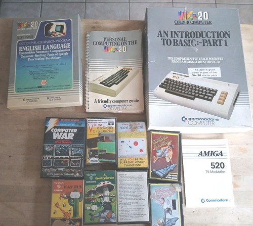 Retro commodore vic games - commodore,