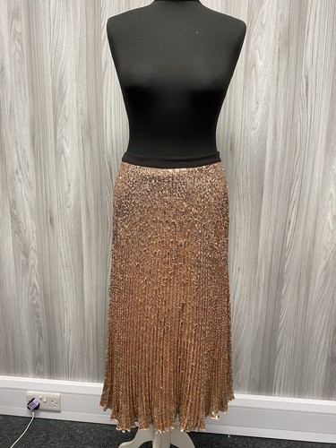 Monsoon lila rose gold pleated - monsoon,