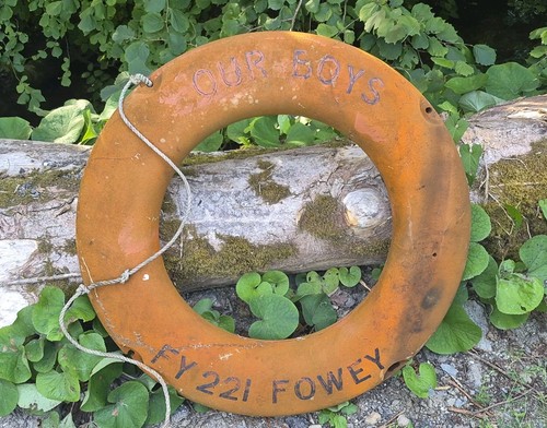 Vintage life ring buoy our - buoy,