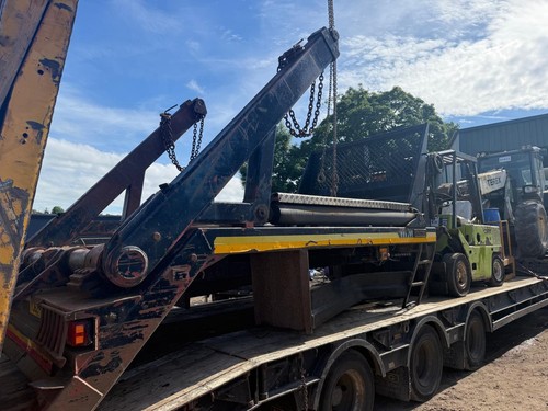 2012 hyva telescopic skip - hyva,