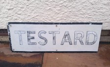 Vintage Street - Road Sign