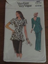 Vogue 9937 Sewing Pattern