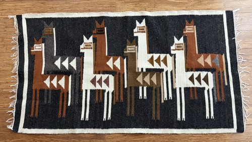Vintage peruvian alpaca wool - peruvian,