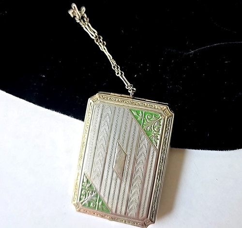 Antique deco chatelaine tango - deco,