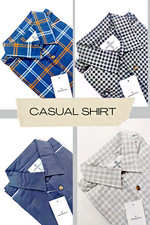 Men's Long Sleeve Button Down Casual Formal Regular Fit Shirt Size S-3XL SF-65