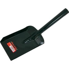Shovel black dust - dust, pan