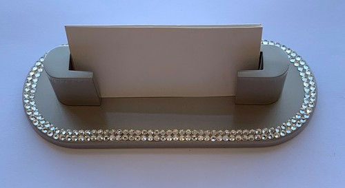 Metal desktop card - metal, with